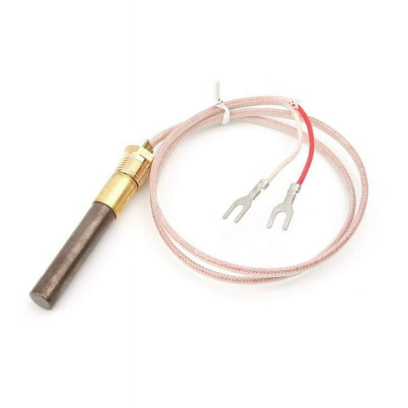 Gas Fireplace 24" Thermocouple 750 Millivolt Replacement Thermopile Thermogenerator