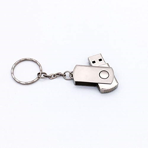 eason metal rotating usb flash drive, key ring usb flash drive 64gb