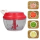 thumbnail image 5 of Picadora De Ajo De Mano, Tiempo De Tracción Ajustable, Segura, Portátil, Conveniente Picadora Manual De Alimentos Para Pimienta Para Cebolla, 5 of 7