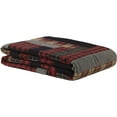 thumbnail image 2 of VHC Brands Rustic & Lodge Cumberland Bedding Accessory, Queen Quilt 90x90, Chili Pepper Red, 2 of 8