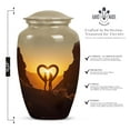 thumbnail image 2 of SUBSH Desert Love Silhouette - Funeral Urns for Adult Ashes Men - Cremains Containers - Cremation Urns for Adult Ashes - Urns for Human Ashes Adult Male - Cremation Urn for Adults (10 inch), 2 of 2