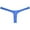 Blue, variant on Botmois Sexy Men's Ice Silk Bikini Thong Underwear Jockstrap G-string Micro Posing Hipster Lingerie Blue M
