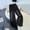 *Black, variant on ClodeEU Women's Vintage High Waisted Wide Leg Jeans ,Baggy Draped Denim Pants Gray,Womens Plus M