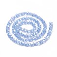 thumbnail image 2 of 100pc Electroplate Glass Beads AB Color Plated Faceted Butterfly Mixed Color 12x14.5x7.5mm Hole: 1mm, 2 of 4