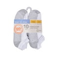 thumbnail image 2 of Wonder Nation Boys Cushioned No Show Socks, 10 Pack, Sizes S (4-8.5) - L (3-9), 2 of 6