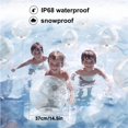 thumbnail image 3 of HANXIULIN Solar Floating Pool Lights 2024 New Pvc Inflatable Solar Glowing Swimming Pool Transparent Round Floating Light Water Solar Light Clearance Sale!, 3 of 9