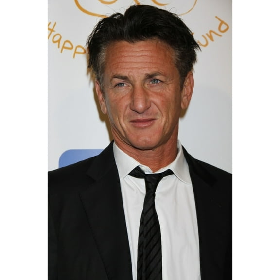 Sean Penn At Arrivals For Happy Hearts Fund Land Of Dreams Haiti Benefit, Metropolitan Pavilion, New York, Ny November 5, 2011. Photo By: F. Burton Patrick/Everett Collection Photo Print (16 x 20)