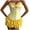 Yellow, variant on Corsets for Women Dress Top Skirt Set Bustier Lingerie Plus Size Vintage Burlesque Renaissance