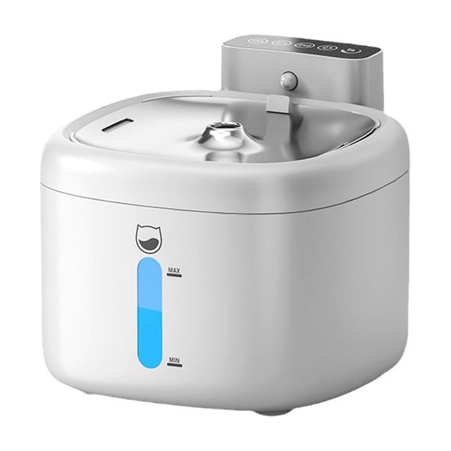 Lksixu Pet Supplies Smart Pet Water Dispenser Automatic Wireless Circulating Filtered Water Feeder With Battery Smart Induction Drinking Device For Kitty for Small Dogs and Cats