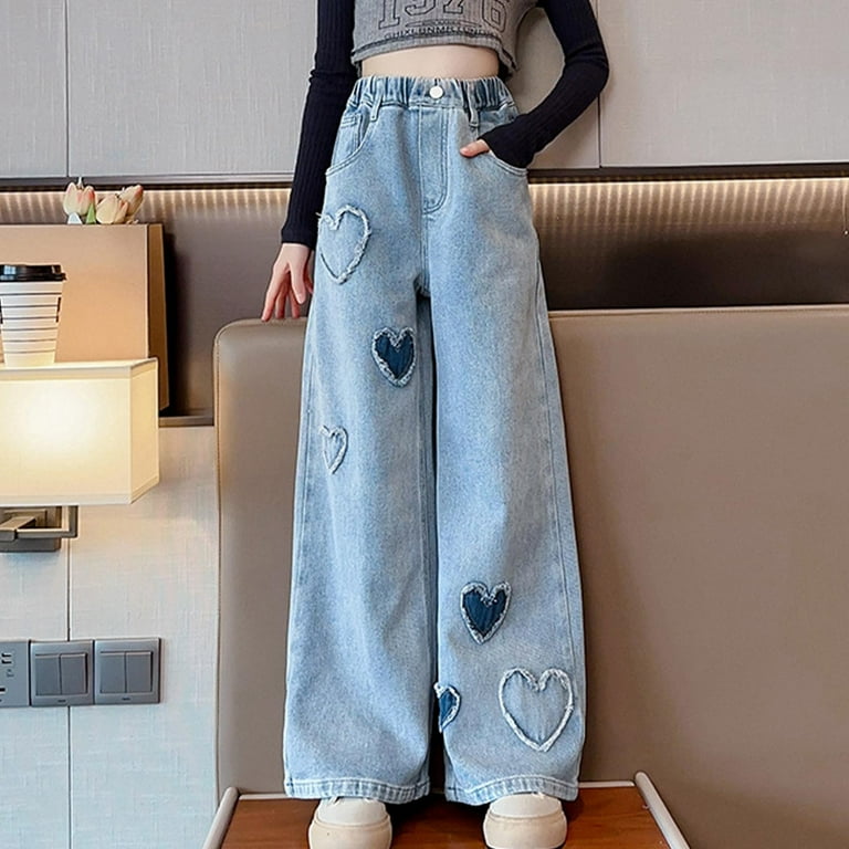 パンツ Heart logo Rigid Baggy Denim pants Heart logo Rigid Baggy Denim pants – That's life online store