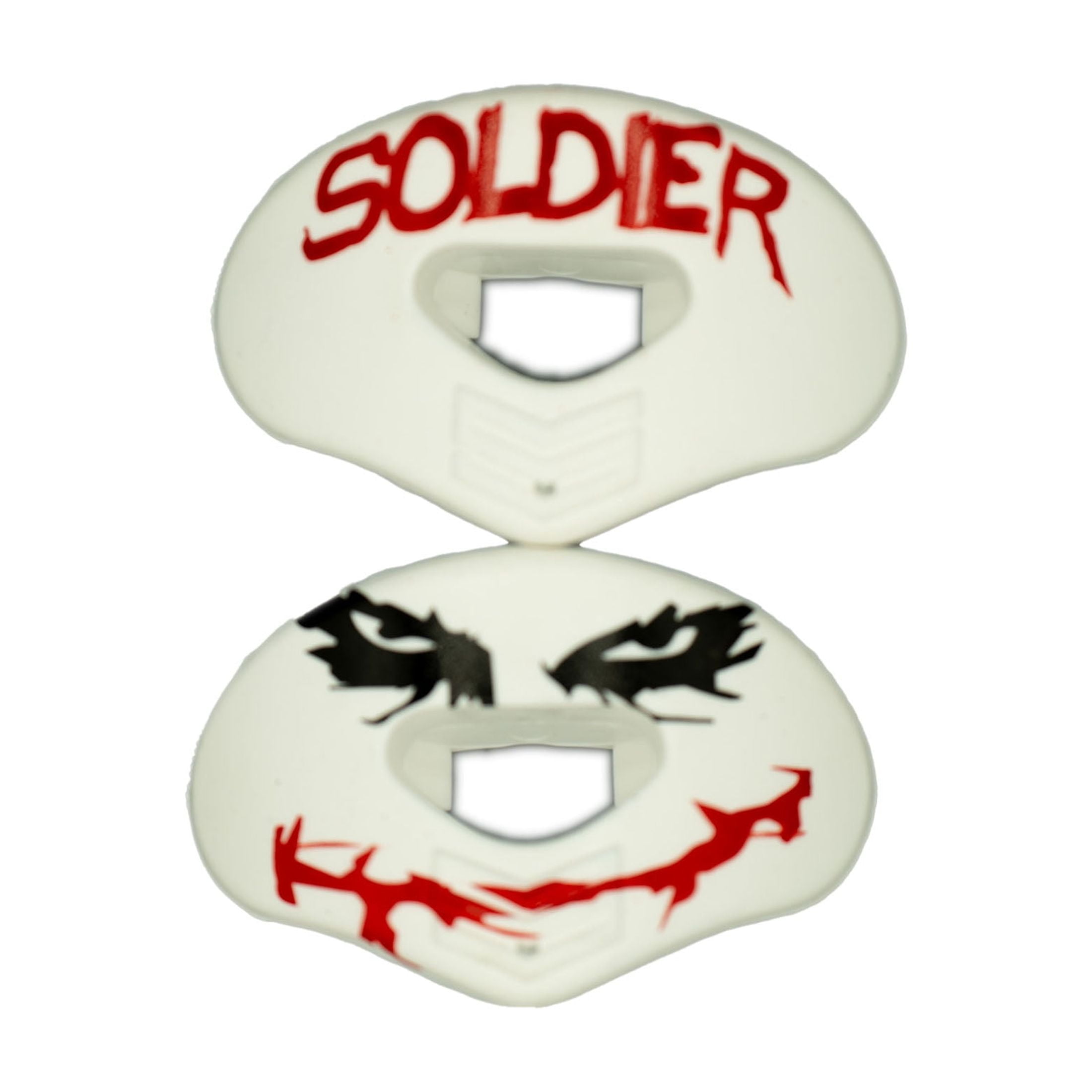 Soilder Sports Joker Elite Air Lip Protector Mouth Guard, Includes 2 Lip Guards