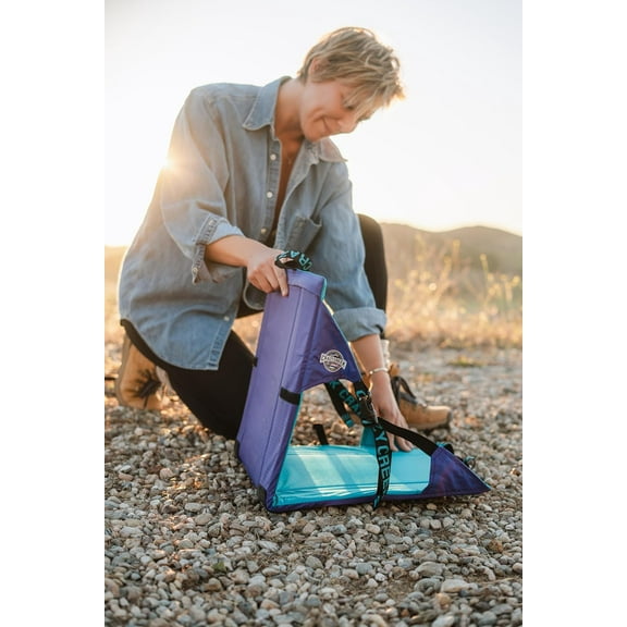 Crazy Creek Original Chair Perfect for Stadium Seats, Camping, Hiking & More, Comfort on All Terrains, Adjustable Straps, Lightweight Design, Water-Resistant