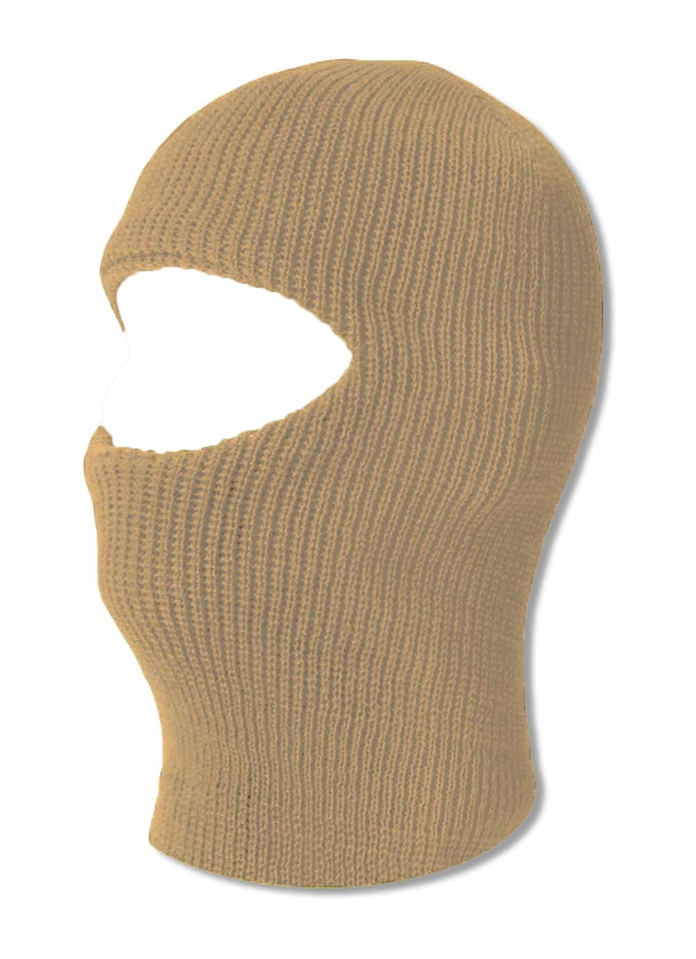TopHeadwear One 1 Hole Ski Mask Khaki by