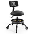 thumbnail image 1 of Taburete de taller FREEKYROCK con altura ajustable y asiento giratorio, 1 of 9