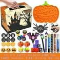 thumbnail image 1 of Halloween Xmas Christmas Gifts Decoration Decompression Toy Set Pumpkin Countdown Calendar Blind Box, 1 of 5