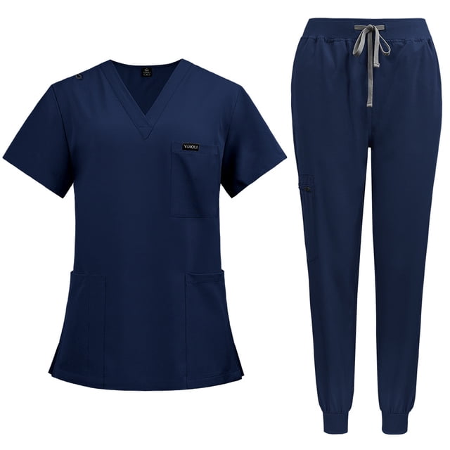 Ropa de manga corta para el lavado de manos en color para sala de operaciones, ropa de enfermera para el manejo de la piel de mujer, ropa de aislamiento para cirujanos, monos
