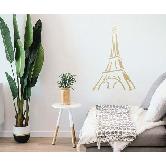 Eiffel Tower Stencil - Art and Wall Stencil (6"x5")