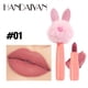 thumbnail image 2 of XWSHYW Lápiz Labial Lápiz Labial Mate de Terciopelo con Pelo de Mini Conejos de 5 Colores, 2 of 2