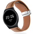 thumbnail image 1 of wonima11 Magnetic Leather Bands Compatible with Moto Watch 120 Band for Men Women, Genuine Leather with Magnetic Buckle for Moto Watch 120 Smart Watch, 1 of 1