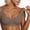 Coffee, variant on Womens Plus Size C Cup Bra Wire Free Push Up Ultra Thin Seamless Comfortable Sports Daily Bras
