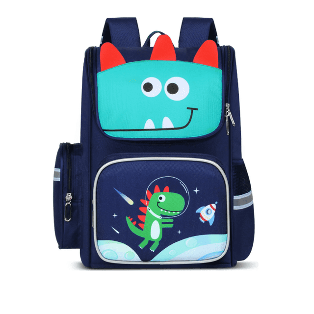 Mochila Escolar Escolar Color Dinosaurio Diseño Estampado 20l