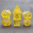 thumbnail image 1 of Grupo de ejecución de resina puntiaguda Juego de mesa Dungeons and Dragons poliedro DICE, 1 of 6