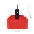 thumbnail image 4 of Percussion Timbales Cheering Cowbell Sports Handheld Drum Kit Professional Music Instrument Part Set, 4 of 6