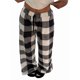 thumbnail image 1 of Pantalones de Pijama para Mujer, de Leopardo, Peludos, Estilo Y2K, de Cintura Alta, Bonitos. Cuadros L, 1 of 9