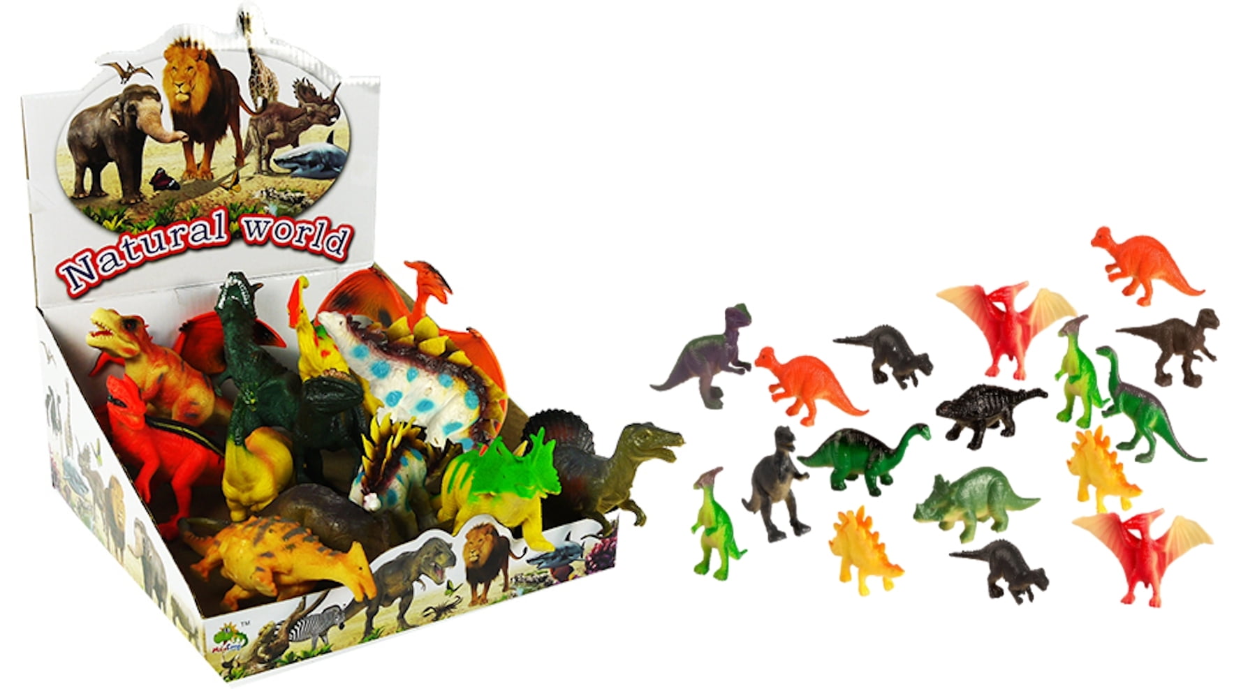 jurassic park dinosaur toy set
