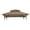 Taupe, variant on Ataucjin 8x5Ft Grill Gazebo Replacement Canopy,Double Tiered BBQ Tent Roof Top Cover