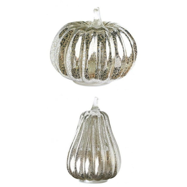 Luces LED de Cristal de La Lámpara de Calabaza de Halloween 2pc para La Cena de Yuyangstore Lámpara de calabaza de Halloween