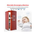 thumbnail image 3 of Frigobar 2 Puertas Retro 86l Termostato Ajustable Red Velvet, 3 of 7