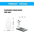 thumbnail image 5 of Rechargeable Wireless LED Table Lamp, IP54 Teardrop-Shaped Sauna Lamp Di_MGF, 5 of 5