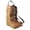 Tan Floral, variant on Western Diamond Patch Cowhide Leather Travel Carry Boot Storage Bag 30SK03