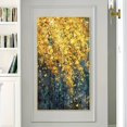thumbnail image 2 of 1pc, Yellow Golden Plant Cane Vine Leaf Wall Poster, Wall Canvas, Vertical Canvas Painting, Wall Picture For Living Room Wall Decor,Canvas Wall Art Decor,Frameless, 2 of 4