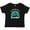 AB-Black, variant on Inktastic Peacock Girls Baby T-Shirt