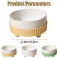 thumbnail image 3 of Heated Water Bowl for Outdoor Pet ,450ml Heated Pet Bowl, Provides Drinkable Water in Winter, USB Portable Warm Dish for Chickens Rabbits Birds, Livestock Thermal Watering Trough(Yellow), 3 of 9