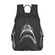 thumbnail image 1 of Fotbe Black And White Shark Mochila Ligera para Hombres y Mujeres - Duradera y Resistente al Agua, Ideal para Escuela, Trabajo, Viajes y Uso Diario, 1 of 7