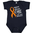 thumbnail image 3 of Inktastic Support Educate Care Limb Loss Awareness Orange Ribbon Boys or Girls Baby Bodysuit, 3 of 5