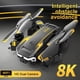 thumbnail image 2 of Nuevo Dron G6 8k 5g profesional Hd flujo óptico Cámara Dual evitación de obstáculos Drone Gps cuatro rotor helicóptero Rc distancia 5000m, 2 of 4