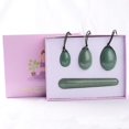 thumbnail image 2 of 3 unids/set de huevos de Jade Natural, ejercicio Kegel, músculos del suelo pélvico, Libido, fortalece las bolas de huevo, 2 of 4