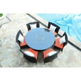 thumbnail image 4 of Ceets OD-DS001-OR Nightingale Patio Dining Set, 4 of 6