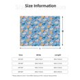 thumbnail image 5 of Naloa Cute Chickens and Flowers Flannel Blankets - Thick and Warm Blanket for Winter, Soft Fuzzy Plush King Blanket for All Seasons40"x30", 5 of 6