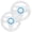 White + White, variant on DOYO Steering Wheel for Nintendo Wii, Red/Green, 2 Count
