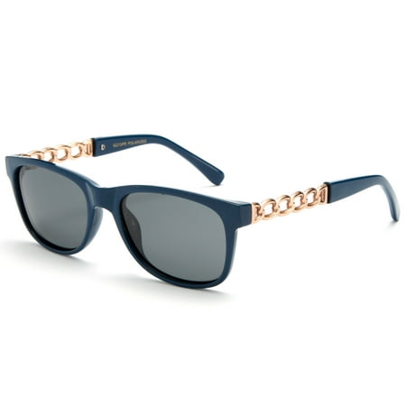 Newbee Fashion - IG213PR Polarized Lens Womens Plastic Fashion Sunglasses