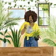 thumbnail image 4 of Grace Popp 12x12 Black Modern Wood Framed Wall Art Titled - Alone Time III, 4 of 6