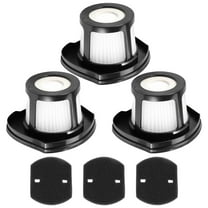 3 Pack Filters for 2390 2390A 2389 Pet Hair Eraser Cordless Hand Vacuums Part 614212 1614203 1614204