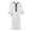 A-White382, variant on XIAONU Men's Embroidered Thobe Three Quarter Sleeve Notch Neck Kaftan Lightweight Traditional Middle Eastern Thobes