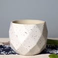 thumbnail image 1 of Ceramic Planter  Plant Container Bonsai Succulent Pot with Drain Holes, 1 of 7