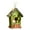 B, variant on Hanging Bird Resin Outdoor Bird Colorful Bird Decorative Novelty Birdhouse Bird Hut Garden Outdoor Decoration Bird Lovers Ceramic for outside Poultry Nesting Boxes Squirrel Nesting Boxes Metal